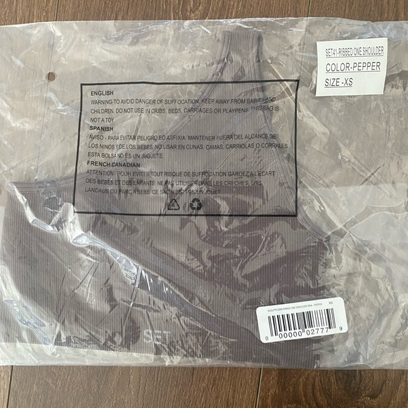 Set Active sculpt flex one shoulder bra - Picture 2 of 2